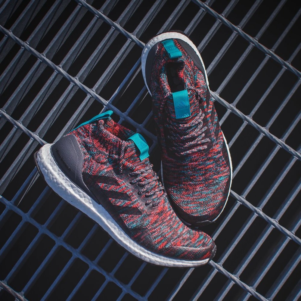 Adidas Ultraboost Mid "Burgundy/Turquoise"